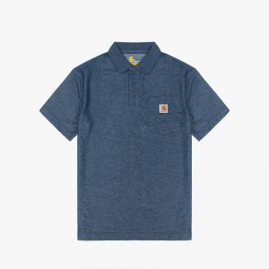 (K570) 포켓 카라 반팔티 DARK COBALT (413)